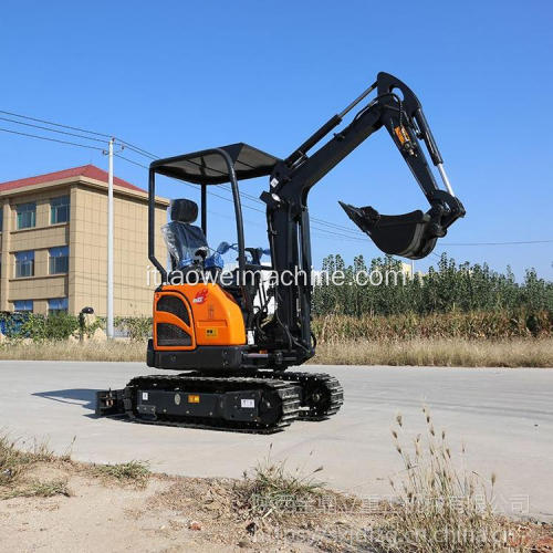 Fabbrica 1,5 tonnellate Cina Ce mini escavatore a buon mercato scavatrice piccola insaccatrice in vendita